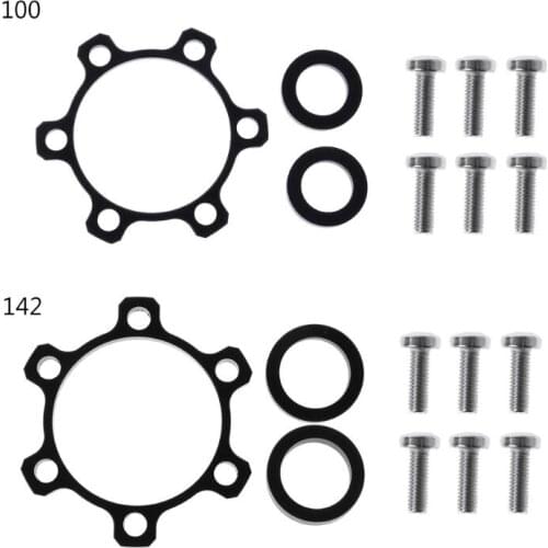 Bicycle Hub Adapter Alloy Front Rear Spacer Conversion 100 to 110mm/142 to 148mm Y51D
