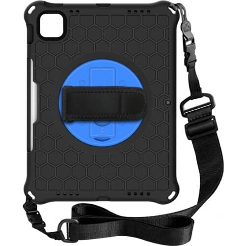 Case for iPad Pro 11 Inch 2021 2020 2018/ iPad Air4 10.9 2020 Tablet Case Anti-Drop With Strap and Tablet Stand