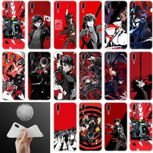 Soft Silicone Cases For Huawei P40 P30 P20 Pro P10 Lite E Plus P Smart Z 2020 2019 Joker anime