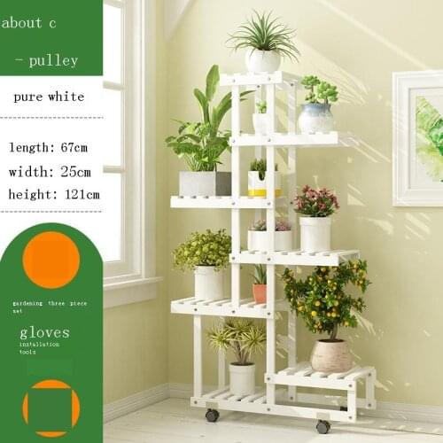 For Scaffale Porta Piante Etagere Pour Plante Saksi Standi Plant Indoor Outdoor Stojak Na Kwiaty Balcony Shelf Flower Stand