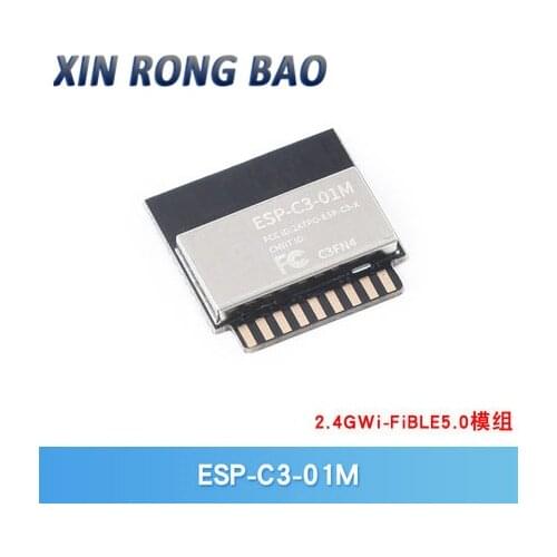 ESP-C3-01M 2.4GHz WiFi BLE5.0 Dual-mode Wireless Communication ESP32 Module