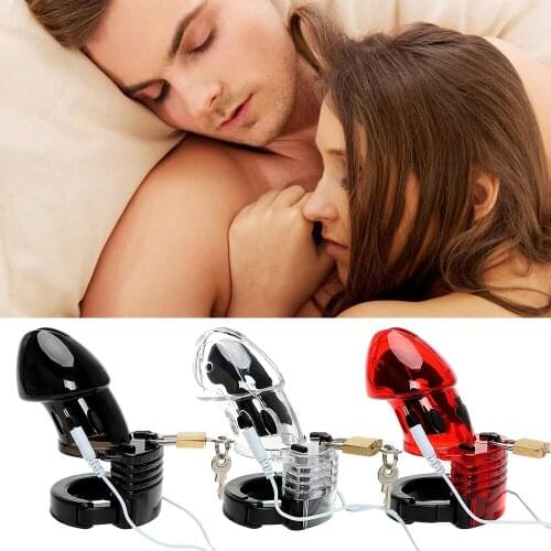 Cock Cage Sex Toys for Men Electric Shock Medical Themed Toys Male Chastity Device Penis Ring Adult Products Chastity Cage