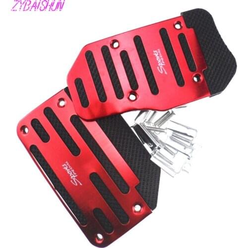 Non-slip Car Pedal Set Set for Audi all series Q3 Q5 SQ5 Q7 A1 A3 S3 A4 series 3 pcs/set. automatic 2 pcs/set