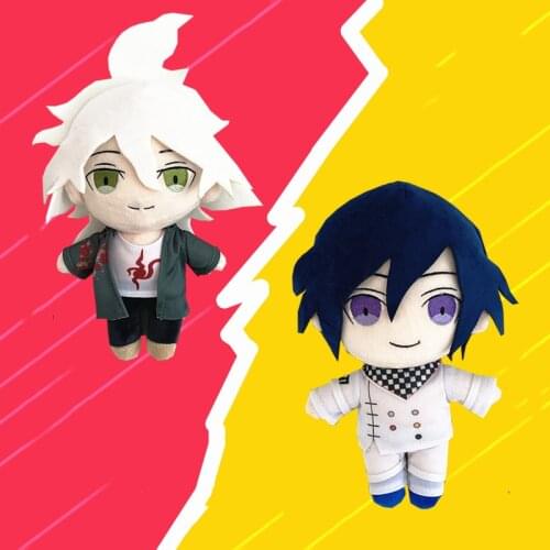 Danganronpa V3 Kokichi Oma Doll Nagito Komaeda Doll Plush Toy Anime Plushies Cute Anime Soft Toy Gifts For Kids 20cm