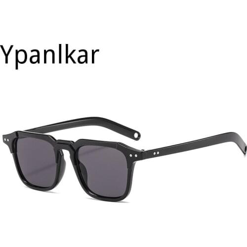 2021 Fashion Cool Square Style Tint Ocean Lens Sunglasses Vintage Two Dots Brand Design Sun Glasses Oculos De Sol