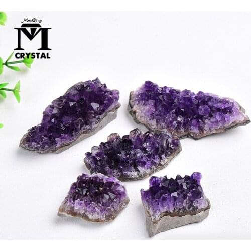 1PC Natural amethyst Crystal cluster energy stone Quartz Raw Crystals HealingQuartz Decoration Ornament Ore Mineral