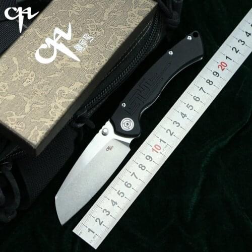 CH toucans Flipper folding knife D2 blade G10 steel handle outdoor camping Tactics hunting pocket fruit kitchen Knives EDC tools