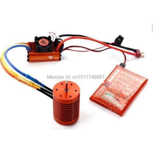 SkyRC Leopard TORO 1/10 Scale RC Car Truck Brushless Motor Combo 9T 4370KV+ 60A V2 ESC