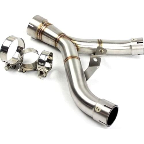 Ninja 1000 Motorcycle Exhaust Middle Link Connect Tube Modified For Kawasaki Z1000 2010 11 12 13 14 2015 2016 2017 2018 Year