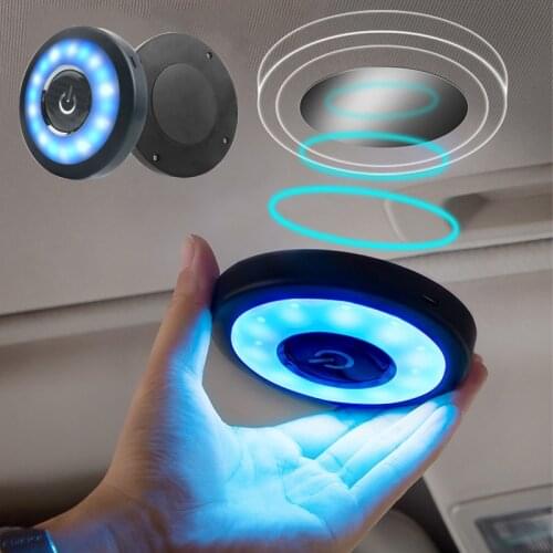 Car Roof Star Night Light Laser Atmosphere Ambient Projector USB Decorative Lamp Multiple Lighting Ceiling Decor Light White 12V