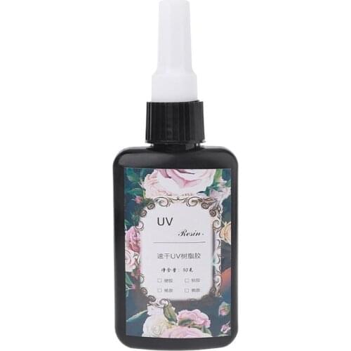 UV Resin Ultraviolet Cure Resin Solar Cure Resin Sunlight Activated UV Hard Glue