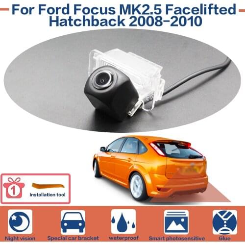 For Ford Focus MK2.5 Facelifted Hatchback 2008-2010 HD Night Vision Waterproof Backup Camera Car Reversing Parking Camera