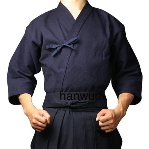 Japanese Traditional Aikido Kendo Jacket Hapkido Wushu Clothing 100% Cotton Martial Arts Clothing Artes Marciales