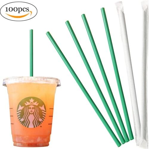 Drinking Straws Disposable PP Straws Long Drinking Smoothie Straws Jumbo Plastic Straws for Bubble tea,Milkshake Coffee,Juice,S