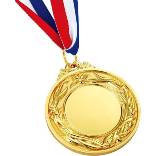 2021 hot sale sports competitions school sports medal sports gold silver bronze medal free print