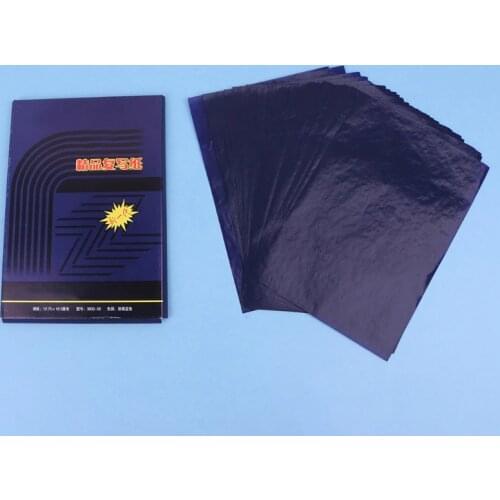 50 Sheets Double Sided Carbon Copier Stencil Transfer Paper Stationery Supplies 48K