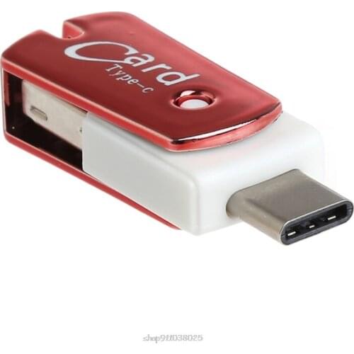 USB 3.1 Type C To TF Card Reader Adapter for macbook Chromebook S8 Note 8 Ja06 20 Dropship