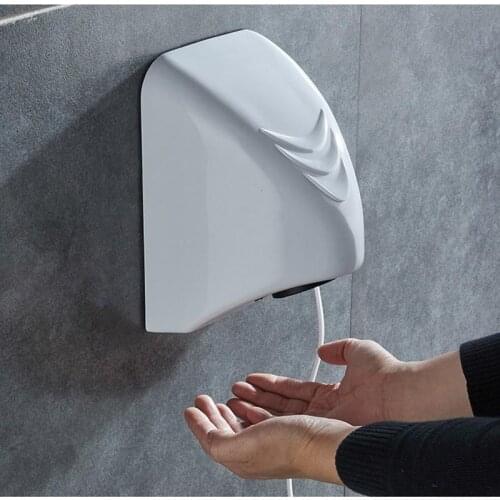 Automatic Hand Dryer Hotel Bathroom Automatic Hand Dryer Sensor Household Hand-drying Device Bathroom Electric Hot Air Dryer
