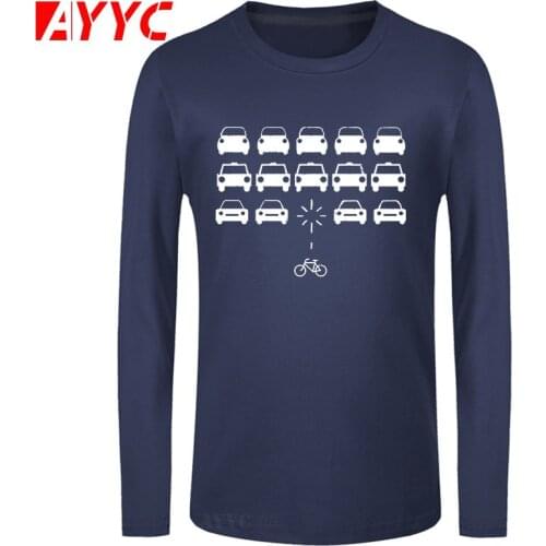 AYYC long sleeve tee Biker Invaders MENS RLTW T-SHIRT Tee Cyclinger Cycle Bicycle Birthday Space Eco Top Tee for Sale Natural