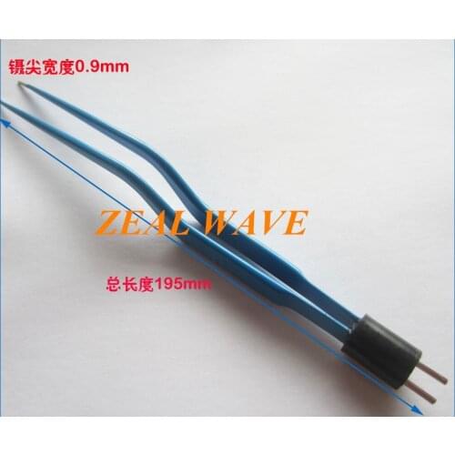 High Temperature and High Pressure Bipolar Coagulation Forceps Bipolar Surgical Electrodes Gun-Like Straight Forceps