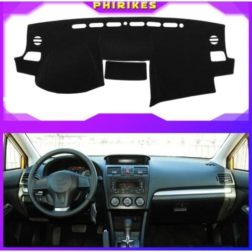 For Subaru XV 2012-2016 Impreza WRX 2014-2018 Forester SJ Dashboard Cover Dashmat Dash Mat Pad Sun Shade Dash Board Cover