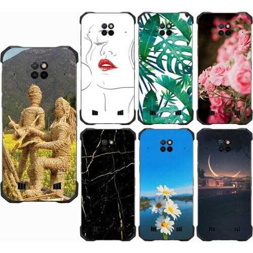 Animal Colorful Case for Doogee S88 Silicone Soft Covers for Doogee S88 Pro Case Protector Baicvery Back Covers