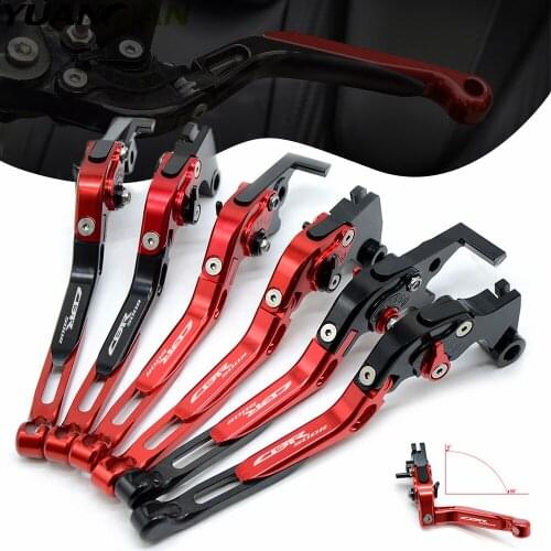 For CBR500 R CNC Folding Extendable Motorcycle Brake Clutch Levers For HONDA CBR500R CBR500 R CBR 500R CBR 500 R 2013 2014 2015