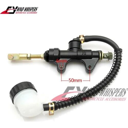 Hydraulic Pump Rear Foot Brake Master Cylinder For Kawasaki Ninja ZX-6R ZX-9R ZX-10R ZX-12R Z750 Z800 Z1000 ZZR1100 ZRX1100/1200