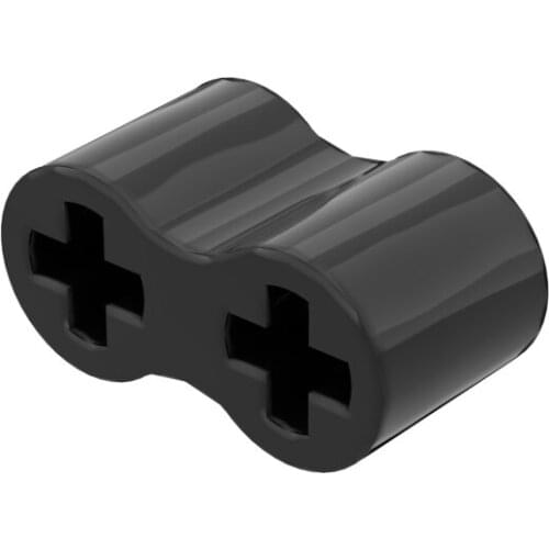 10Pcs Bricks 45590 Rubber Part High-TechAxle Connector Double Flexible Building Blocks Parts DIY Kids Gift Educational Toys