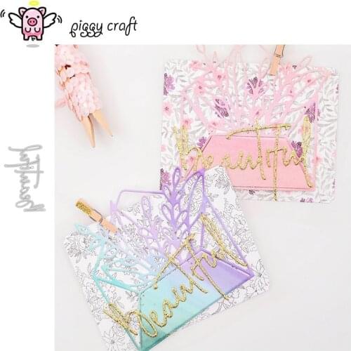 Piggy Craft metal cutting dies cut die mold Beautiful letters Scrapbook paper craft knife mould blade punch stencils dies