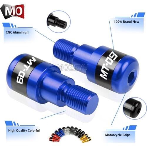 Motorcycle CNC Handle Bar Handlebar Grips Ends Slider Falling Protector For YAMAHA MT-09 2014-2016 MT09 MT 09 TRACKER 2015-2016