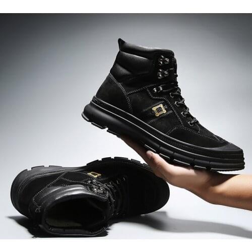 Flat running men causal sale leisure sports sport man hot 2020 Casual new leather sneaker mens for Mens shoe fashion male black