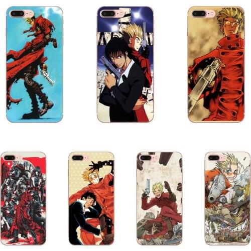 For Samsung Galaxy S20 S10 S9 S8 Plus A50 A70 A40 A30 A20 A10 A50S A70S A10S Soft TPU Cases Capa Trigun