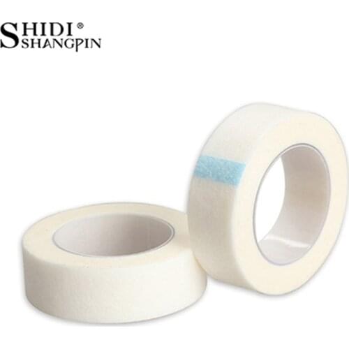 SHIDISHANGPIN 2 Rolls Eyelash Extension Tools Set Disposable Makeup Tape Eyelash Individual Lash Medical Tape Removing Tools