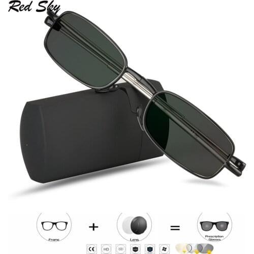 Transition Phtochoromic Reading Glasses Titanium Alloy Sunglasses Men Women Hyperopia Presbyopia Eyegalsses +1.00+1.50+2.00+2.50