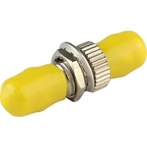 100PCS ST ST Single Mode Optical Fiber Adaptor Flange Coupler