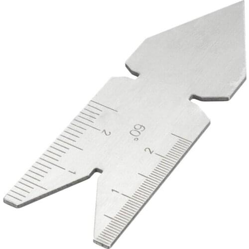 High Quality Metric Screw ISO 60° Inch Thread Pitch Gauge Center Gauge Measuring Lathe Tool