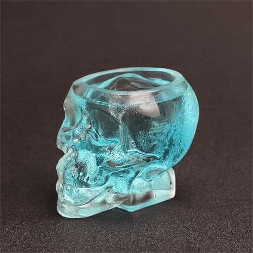 350ml Shot Glass Cocktail Beer Skull Glass Whiskey Skull Glass beer stein shot wine glass Head