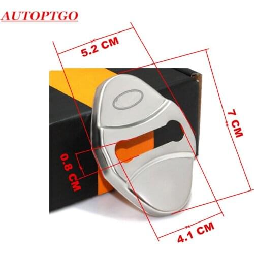 4Pcs Car Anti Rust Door Lock Protective Cover For Most of Land Rover Range Rover Discovery Sport LR 4 DoorLock Catchs With Logo