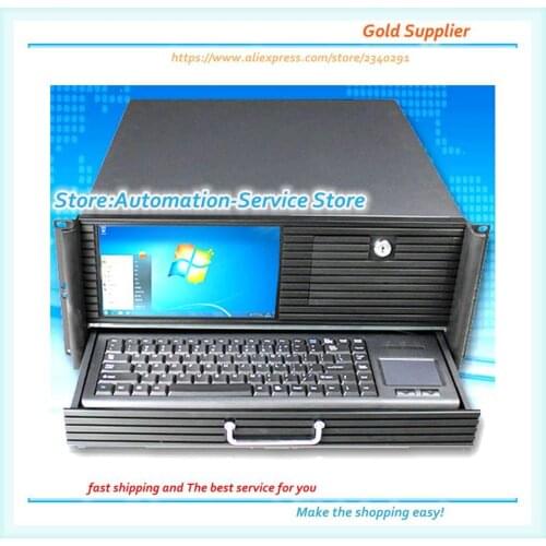 4U One Machine Industrial Cabinet Server Case Rack Type Case Deep 480mm With LCD Screen And Key Panel
