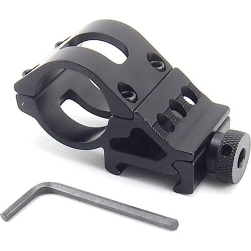 Promotions Hunting Rifle Optical Sight Bracket holder support Scope Mount Ring T2008 flashlight clip 25.4mm Ring Weaver Rail