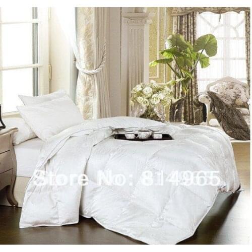 FREE SHIPPING 250GSM 6 BLANKET 95% HUNGARIAN GOOSE DOWN QUILT DOONA COMFORTER QUEEN 210X210CM TOP GRADE