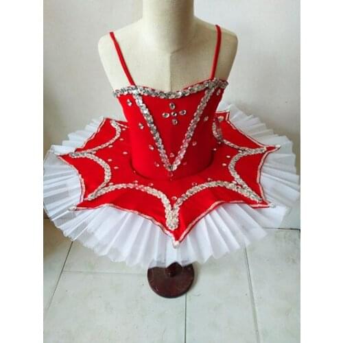 Sequined ballet tutu dress child kids professional ballet women ballerina Outfits ballroom ballet dancing dress Outfits girls