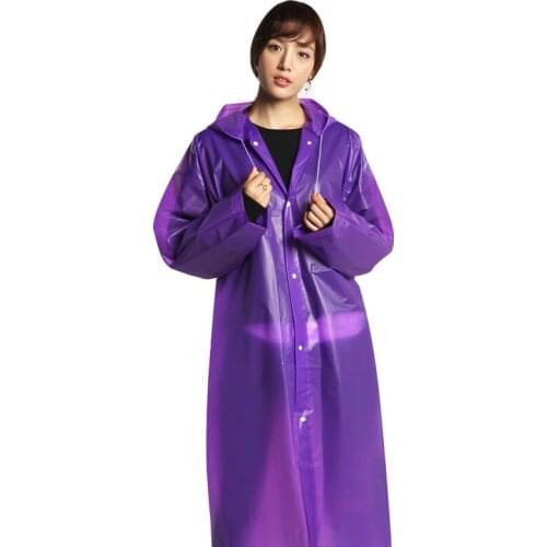 Raincoat Women Men Ladies Rain Coat Clothes Breathable Ladies Long Raincoats Portable Water-Repellent Rain Coat