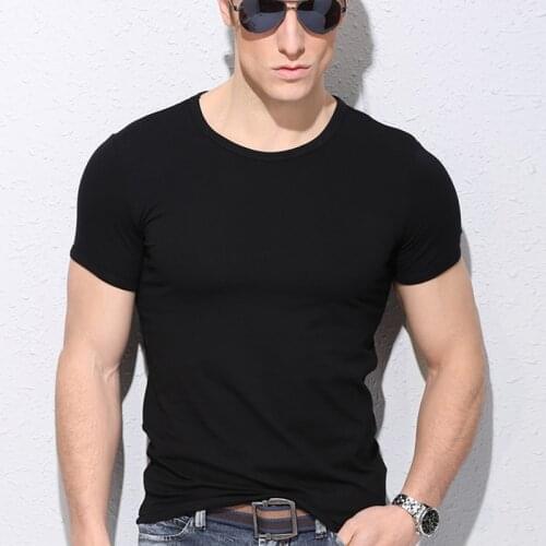 Hot Sale new Arrive 100% Brand Contton Men T-shirts Mens T shirt Solid fashion short sleeve t-shirt Clothes mens short sleeve