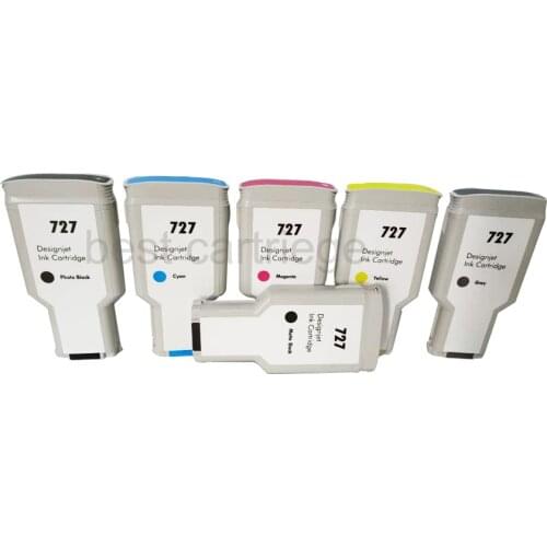Compatible Ink Cartridge For HP 727 300ML DesignJet T920 T1500 T2500 T930 T1530 T2530 Printers Empty cartrige