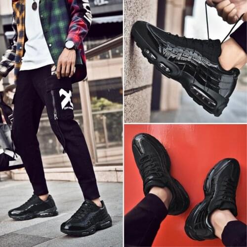 Mens Running Shoes Sneakers Male Fashion Black Casual Shoes Men Breathable Mesh Sneakers Zapatillas Hombre