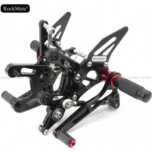Motorcycle Rearsets For Kawasaki ZX-10R ZX10R 2016-2020 Reverse Quick Shifter Footrest Foot Pegs Brake Shift Rear Set Racing