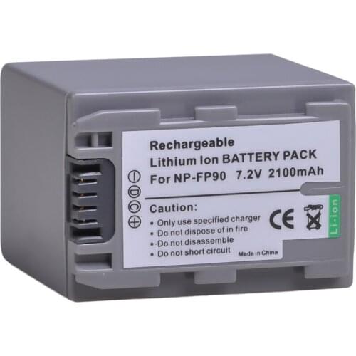 1PC NP FP90 NP-FP90 FP90 Battery for Sony HDR-HC3 DCR-DVD905 DCR-HC85 DCR-SR100