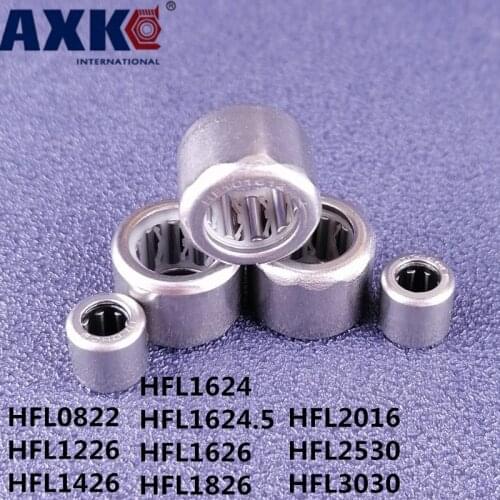 One Way Roller Bearing HFL0822 HFL1226 HFL1426 HFL1624 HFL1826 HFL2016 HFL2530 HFL3030 Single Way Needle Bearing Free shipping